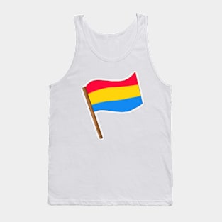 Pansexual Pride Flag Tank Top